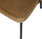 BePureHome Vogue Eetkamerstoel - Fluweel - Honinggeel - 83x50x60