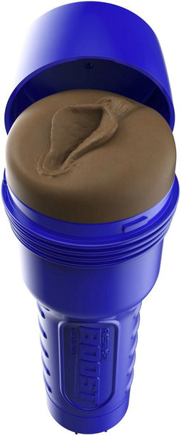 Fleshlight Boost Bang Dark Medium - SuperSkin masturbator, seksspeeltje, uiterst realistisch