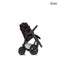 iCoo Acrobat - Kinderwagen - Fishbone Bordeaux