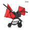 iCoo Acrobat Shop'n Drive - Kinderwagen - Fishbone Red