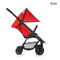 iCoo Acrobat Shop'n Drive - Kinderwagen - Fishbone Red