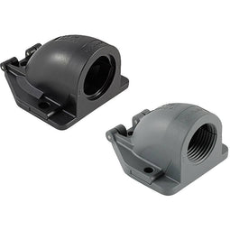 Icotek 31423.900 Kabeldoorvoering Haaks Montagegat: 37 mm Grijs 1 stuk(s)
