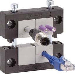 Icotek KEL-B4 Kabelinvoeringsplaat Klem-Ø (max.): 35 mm Polyamide Zwart 1 stuk(s)