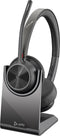 Poly Voyager 4320 UC - On-Ear Koptelefoon - Draadloos Bluetooth 5.2 - Zwart