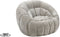 LABEL51 Cloud Fauteuil - Grijs - Velvet - 1-Zits - -