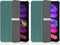 imoshion Tablet Hoes - Geschikt voor iPad Mini 7 (2024) / Mini 6 (2021) - Trifold Bookcase - Donkergroen