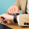 iMoshion Bandje Geschikt voor Samsung Gear S3 Frontier / Gear S3 Classic / Galaxy Watch (46mm) - iMoshion Echt lederen bandje - Zwart
