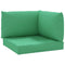 Palletkussens 3 st oxford stof groen