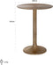 Richmond Interiors Bijzettafel Dexter 38Ø (Gold)