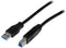 StarTech.com USB 3.0 A-naar-B-kabel - 1 m - gecertificeerd SuperSpeed - Zwart