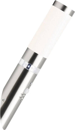 Brilliant BOLE - Buiten wandlamp met bewegingssensor - Chroom;Wit