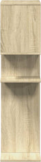 vidaXL - Kamerscherm - / - boekenkast - 92x29x112 - cm - hout - sonoma - eikenkleur