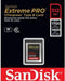 Sandisk Extreme Pro - Geheugenkaart CF Express Type B - 512GB - Leessnelheid 1700 MB/s - Schrijfsnelheid 1400 MB/s