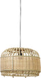 Light & Living Hanglamp Dalika - Bamboe - Ø49cm - Landelijk - Hanglampen Eetkamer, Slaapkamer, Woonkamer