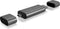ICY BOX Externe geheugenkaartlezer USB-C, USB 3.2 Gen 1 (USB 3.0), Micro-USB 2.0 Antraciet