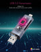 ICY BOX Externe geheugenkaartlezer USB-C, USB 3.2 Gen 1 (USB 3.0), Micro-USB 2.0 Antraciet