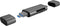 ICY BOX Externe geheugenkaartlezer USB-C, USB 3.2 Gen 1 (USB 3.0), Micro-USB 2.0 Antraciet
