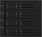 ICY BOX IB-564SSK, Backplane, 4x 3,5 SAS/SATA (I/II/III) HDD in 3x 5,25 Einschübe, Hot 3.5 inch HDD-inbouwframe