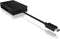 Icy Box IB-CR401-C3 Kaartlezer Usb 3.0 Type-c™ Zwart