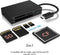 Icy Box IB-CR401-C3 Kaartlezer Usb 3.0 Type-c™ Zwart