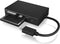 Icy Box IB-CR401-C3 Kaartlezer Usb 3.0 Type-c™ Zwart