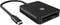 ICY BOX IB-CR403-C3 geheugenkaartlezer USB 3.2 Gen 1 (3.1 Gen 1) Type-C Zwart
