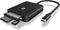 ICY BOX IB-CR403-C3 geheugenkaartlezer USB 3.2 Gen 1 (3.1 Gen 1) Type-C Zwart