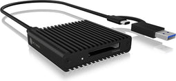 ICY BOX IB-CR404-C31, Kartenleser, CF Express 2.0 Type-B, USB 3.2 (Gen 2), Status LED Externe geheugenkaartlezer USB-C,