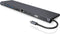 Icy Box IB-DK2102-C Dockingstation With Triple Video Output 10-poorts Antraciet/zwart