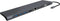 Icy Box IB-DK2102-C Dockingstation With Triple Video Output 10-poorts Antraciet/zwart