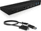 ICY BOX IB-DK2244AC Bedraad USB 3.2 Gen 1 (3.1 Gen 1) Type-C Zwart
