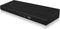 ICY BOX IB-DK2244AC Bedraad USB 3.2 Gen 1 (3.1 Gen 1) Type-C Zwart