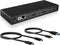 ICY BOX IB-DK2245AC Bedraad USB 3.2 Gen 1 (3.1 Gen 1) Type-C Zwart