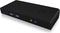 ICY BOX IB-DK2251AC Bedraad USB 3.2 Gen 2 (3.1 Gen 2) Type-A Zwart