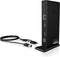 ICY BOX IB-DK2251AC Bedraad USB 3.2 Gen 2 (3.1 Gen 2) Type-A Zwart