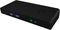 ICY BOX IB-DK2251AC Bedraad USB 3.2 Gen 2 (3.1 Gen 2) Type-A Zwart