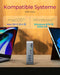 ICY BOX IB-DK2261AC Draadloos USB 3.2 Gen 1 (3.1 Gen 1) Type-C Antraciet