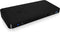 ICY BOX IB-DK2405-C Bedraad USB 3.2 Gen 1 (3.1 Gen 1) Type-C Zwart