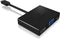 ICY BOX IB-DK4032-CPD USB 3.0,VGA interfacekaart/-adapter