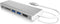 Icy Box IB-DK4034-CPD Dockingstation Ethernet / Rj45 Cable Port Support 10/100 Mbps Docking Zilver