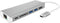 Icy Box IB-DK4034-CPD Dockingstation Ethernet / Rj45 Cable Port Support 10/100 Mbps Docking Zilver