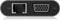 ICY BOX IB-DK4040-CPD USB-C Dock met HDMI, USB 3.0 Hub, Power Delivery, LAN, Kaartlezer, Audio, VGA voor MacBook en Laptop, Aluminium,grijs