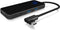 ICY BOX IB-DK4050-CPD Bedraad USB 3.2 Gen 1 (3.1 Gen 1) Type-C Antraciet