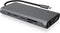 ICY BOX IB-DK4050-CPD Bedraad USB 3.2 Gen 1 (3.1 Gen 1) Type-C Antraciet