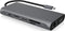 ICY BOX IB-DK4050-CPD Bedraad USB 3.2 Gen 1 (3.1 Gen 1) Type-C Antraciet