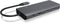 ICY BOX IB-DK4070-CPD Bedraad USB 3.2 Gen 1 (3.1 Gen 1) Type-C Antraciet, Zwart