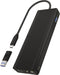 ICY BOX IB-DK4080AC Bedraad USB 3.2 Gen 1 (3.1 Gen 1) Type-C Zwart