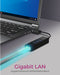 ICY BOX IB-HUB1419-LAN USB 3.2 Gen 1 (3.1 Gen 1) Type-A Zwart