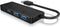 ICY BOX IB-HUB1423CR-U3 USB 3.2 Gen 1-hub 2 + 1 poorten Zwart