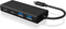 ICY BOX IB-HUB1426-CPD USB-C (USB 3.2 Gen 2) multiport hub 4 poorten Zwart